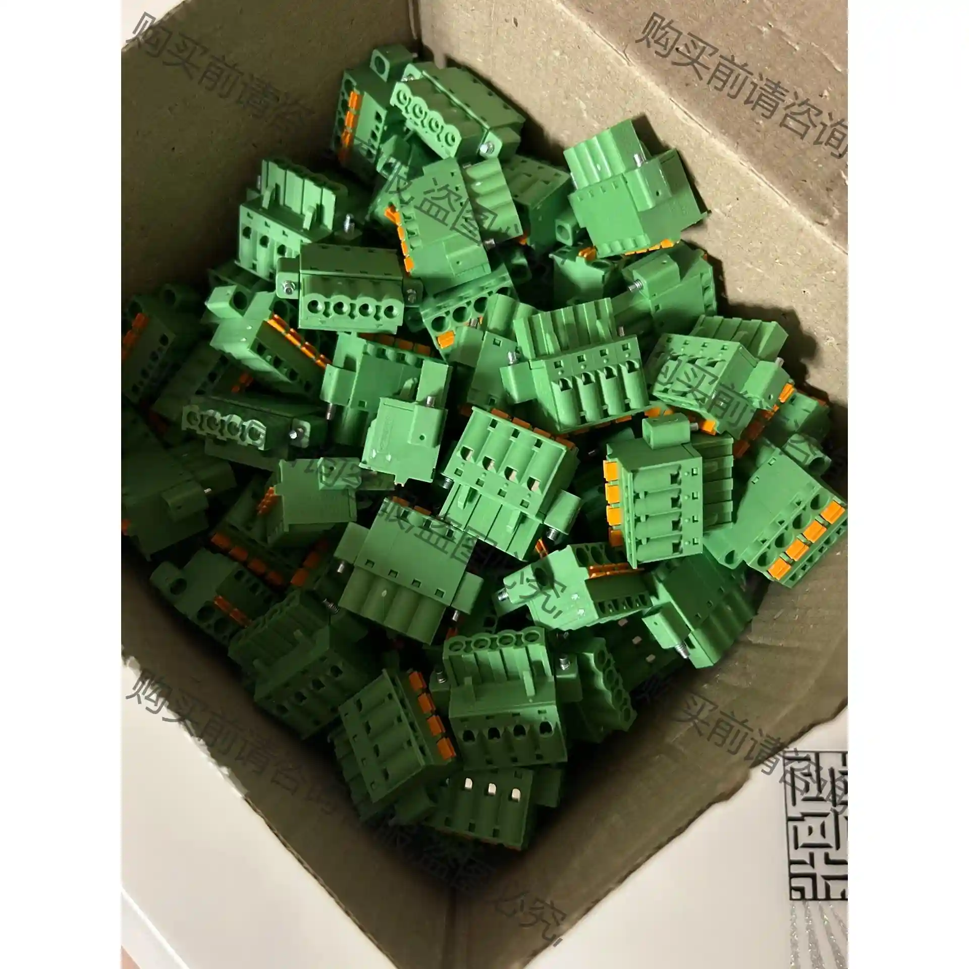 菲尼克斯连接器FKC 2.5/4-STF-5.08端子台4P 先议价 包上机好用