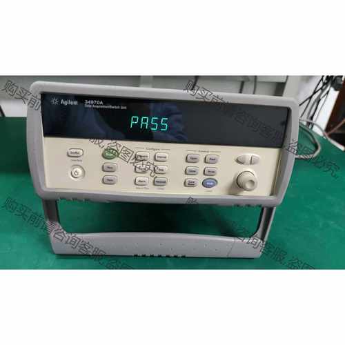 功能正常议价 特价出安捷伦数据采集仪agilent34970a，带一张采集