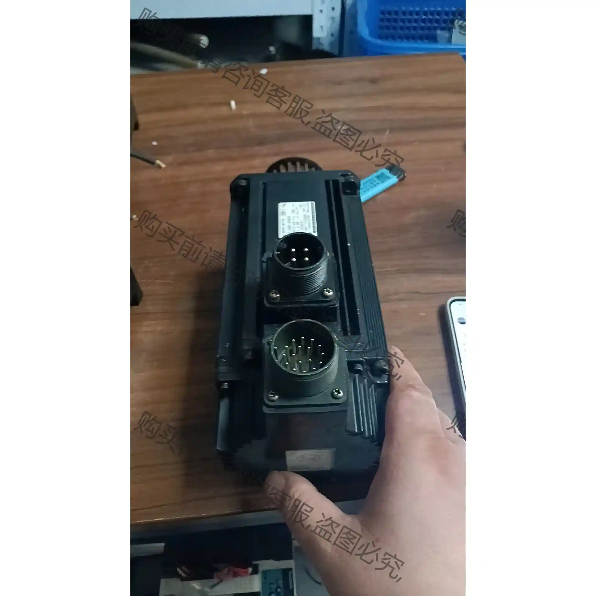 安川2000瓦伺服电机型号SGMS-20W6AB现货一台成色 先议价 包上机