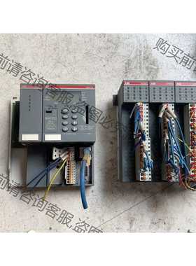 功能正常议价 PM573-ETHA3 ABPLC 拆机实物图，功