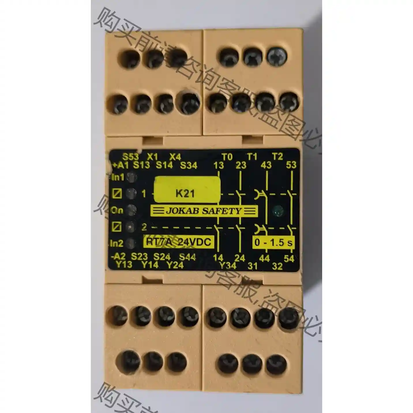 JOKAB SAFETY安全继电器RT7A 24VDC 0- 先议价 包上机好用