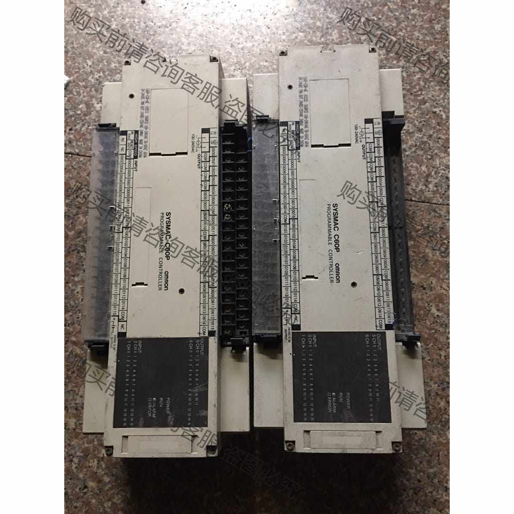 功能正常议价 老款欧姆long C60P，欧姆longPLC，SYSMAC C60P，