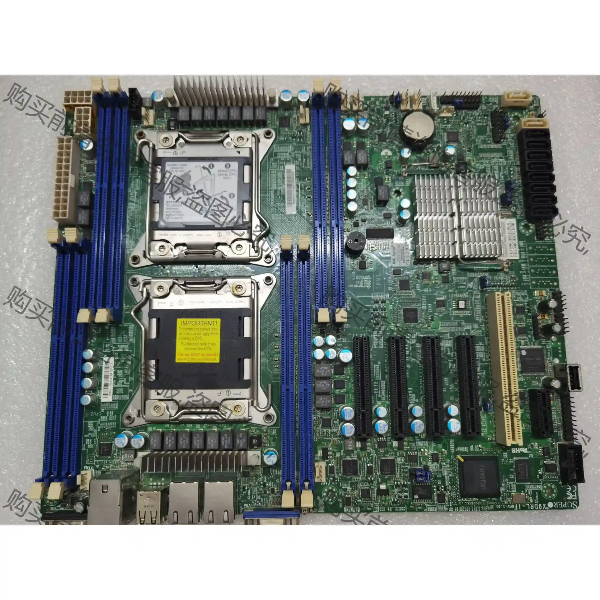 超微X9DRL-3F/IF-Y101B双路主板 挂游戏多开 先议价 包上机好用