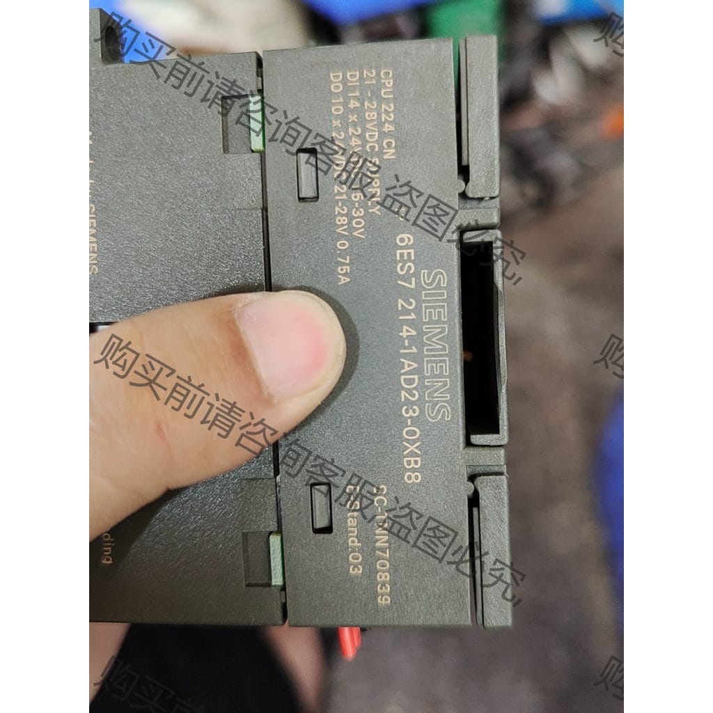 功能正常议价 原装拆机西门ziPLC型号6ES7 214-1AD23-0XB