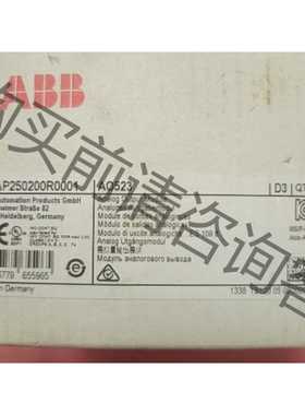 功能正常议价 出售全新AB原装模块ISAP211200R0001 有需