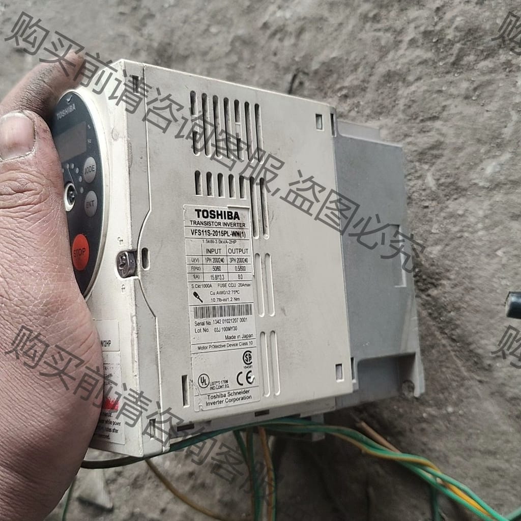 功能正常议价 单相变频器1.5kw VFS11S-2015PL 电压2
