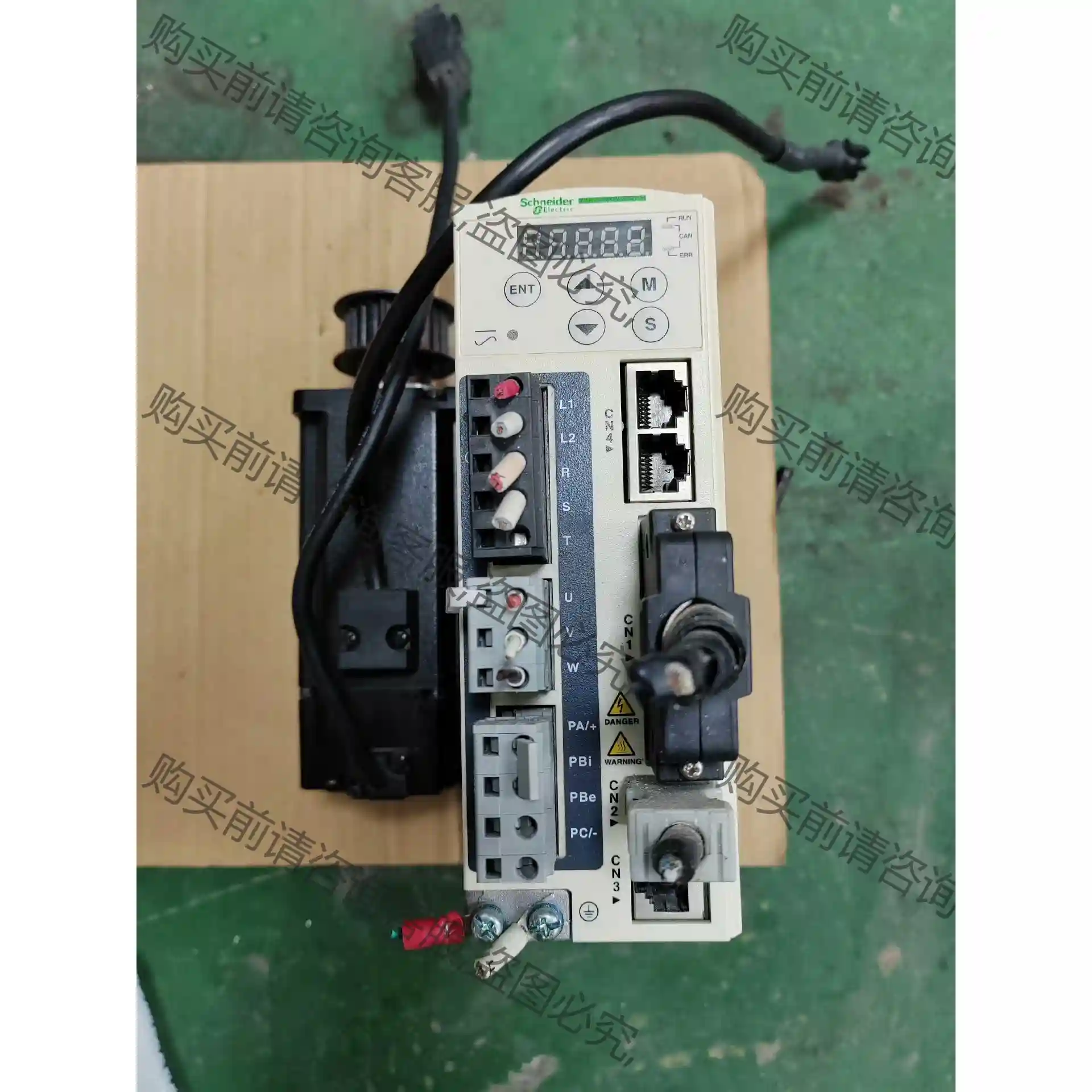 施耐de400w套装 LXM23AU04M3X 电机BCH06 先议价 包上机好用