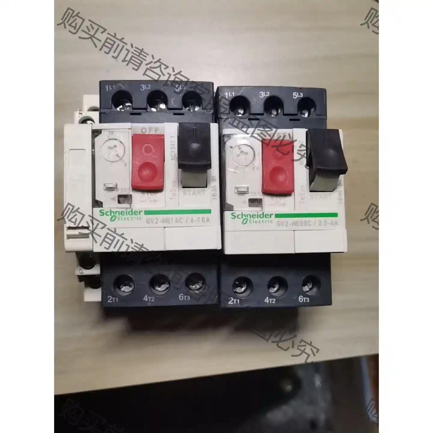 施耐de马达保护器电动机电机保护断路器三相 GV2ME14C 先议价 包