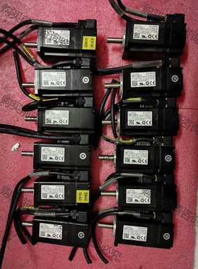 功能正常议价 SGMJV-01ADL21安川5系100W伺服电机，设备拆机