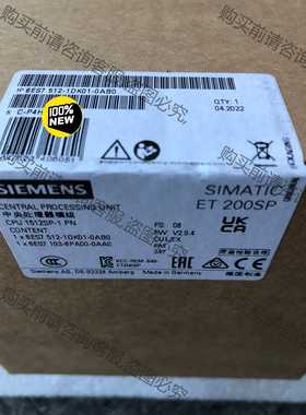 功能正常议价 西门zi分布型CPU S7-1500 6ES7512-1DK0