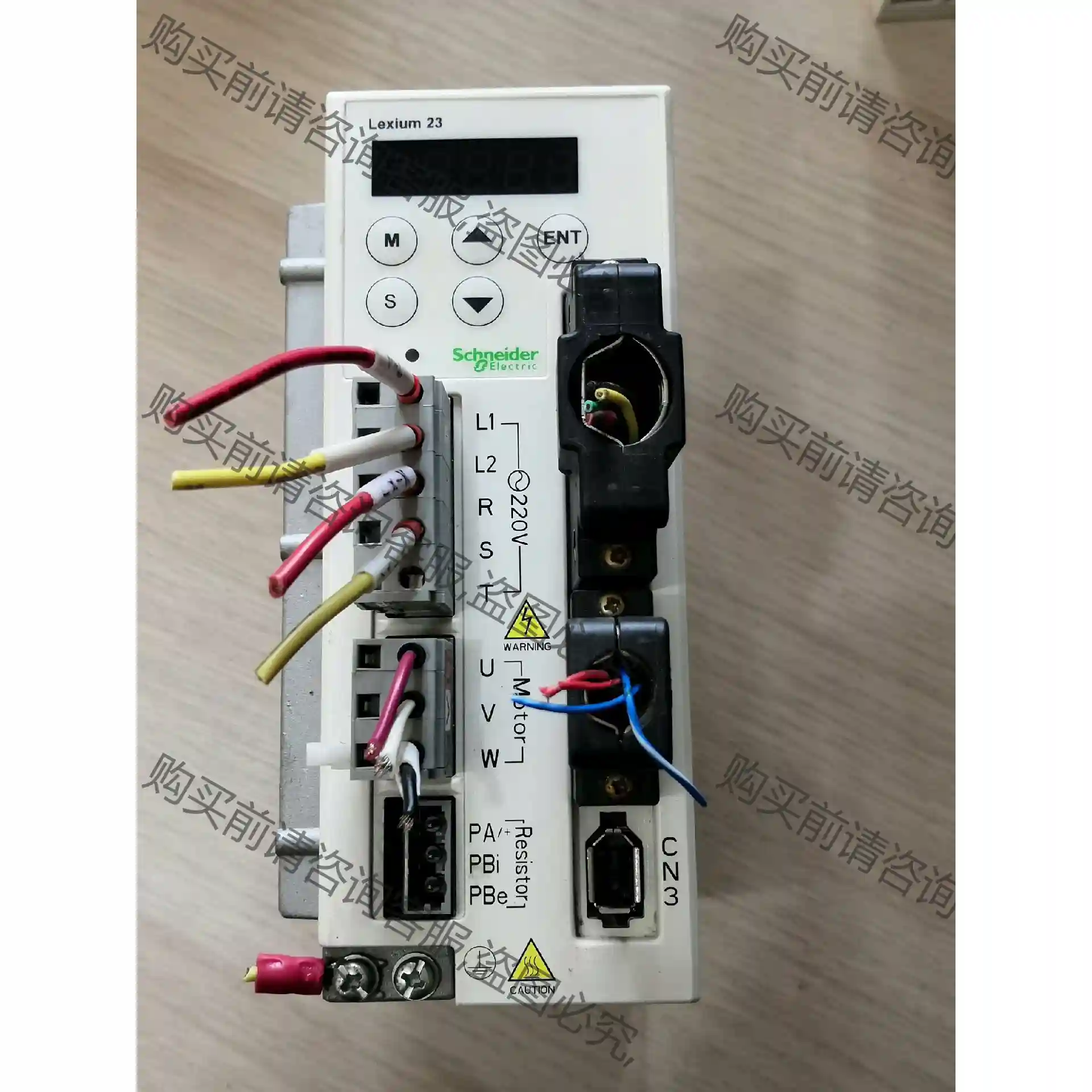 LXM23DU01M3X 施耐de伺服驱动器 400W 先议价 包上机好用