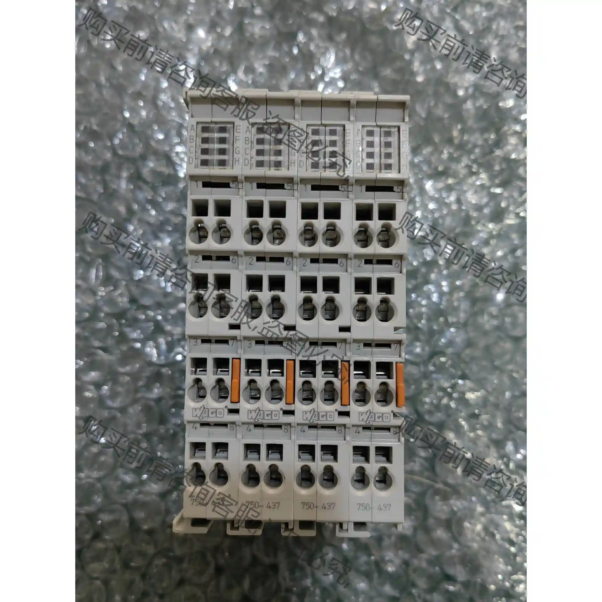 WAGO万可模块750-437 二手拆机 先议价 包上机好用