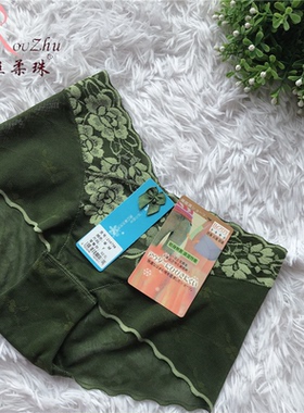 新款帕丝柔珠内裤网纱内裤平角中低腰21679K