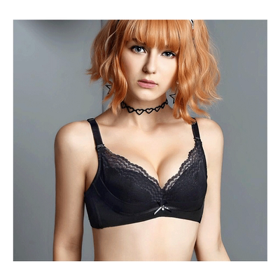 无钢圈文胸聚拢中厚杯