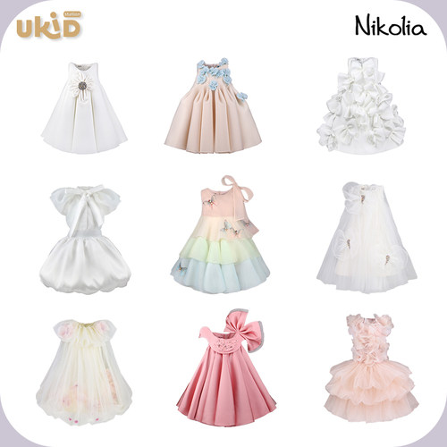 现货 Nikolia 2024SS 春夏童装新款女 连衣裙