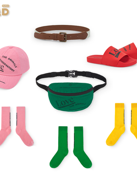 现货THE ANIMALS OBSERVATORY 25ss春夏儿童装袜子腰带腰包鸭舌帽