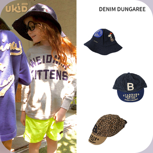 现货 DENIM DUNGAREE 春夏新款儿童装帽子渔夫帽鸭舌帽