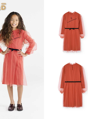 现货THE ANIMALS OBSERVATORY 25AW秋冬儿童连衣裙