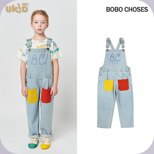 BOBO CHOSES 2023SS 现货 春夏新款 背带裤