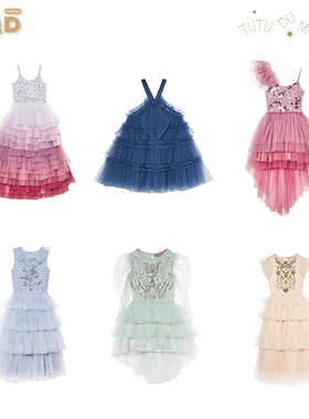 现货 TUTU DU MONDE 秋冬新款 粉色蓝色连衣裙