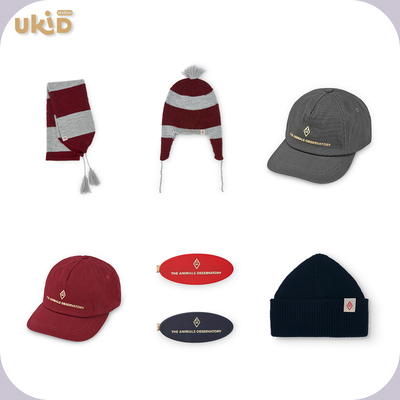 现货THE ANIMALS OBSERVATORY 25AW秋冬儿童配饰围巾帽子鸭舌帽