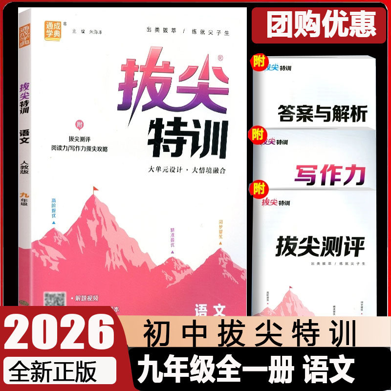 通成学典拔尖特训九年级全一册