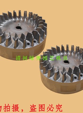 适用本田GXV160草坪机飞轮推草割草机飞轮HRJ216/196飞轮转子总成