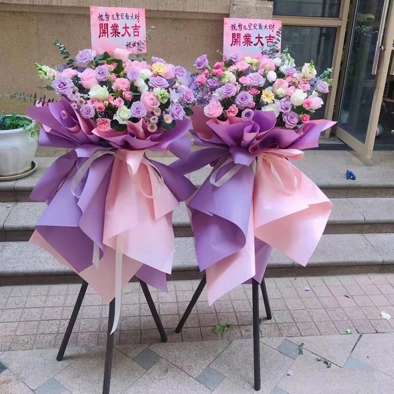 泰州市店开业张花篮鲜花同城速递商务乔迁庆典18海陵姜堰靖江兴化