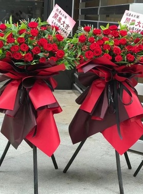 吕梁市店开业张花篮鲜花同城速递商务乔迁庆典8离石孝义汾阳文水