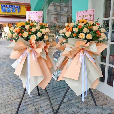德州市店开业张鲜花篮同城速递商务乔迁庆典18乐陵禹城宁津庆云县