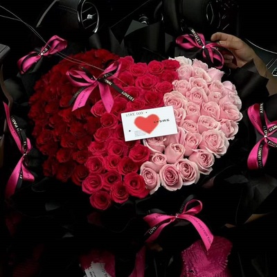 景德镇市花店生日鲜花束表白红粉蓝玫瑰1昌江珠山区乐平浮梁县