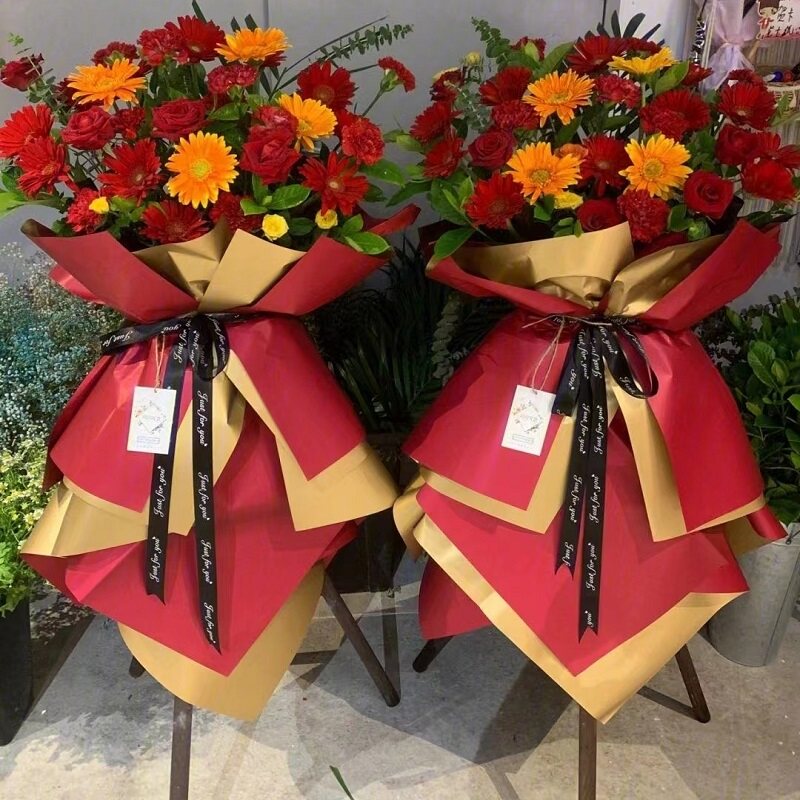 南充市店开业张鲜花篮同城速递商务庆典8顺庆嘉陵营山蓬安西充县