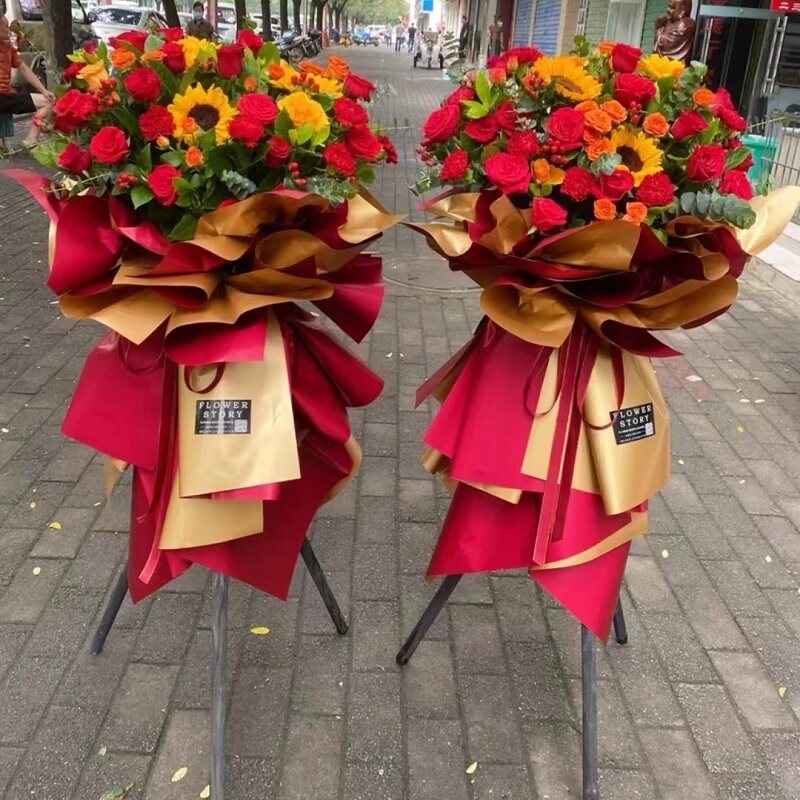 荆门市店开业张鲜花篮同城速递商务乔迁庆典18东宝京山钟祥掇刀区