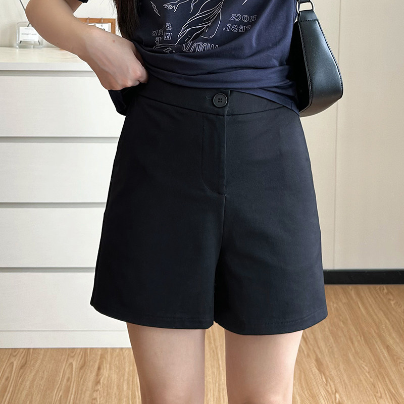 COCO微胖大码西装短裤女夏季高腰大码胖mm宽松显瘦休闲直筒五分裤,女装/女士精品,大码裤装,淘宝优惠券,粉丝福利购,淘宝优惠卷