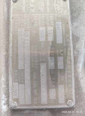 云内动力D40TCIF1国六电控高压共轨带EGR气刹涡轮增压中冷发动机