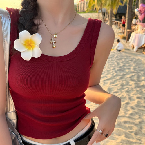 【千禧偶像同款】复古港风小吊带