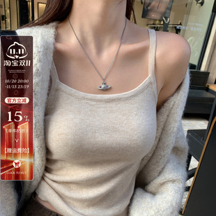 龙妹家针织磨毛加绒保暖吊带背心女内搭2026新款春秋穿搭上衣打底