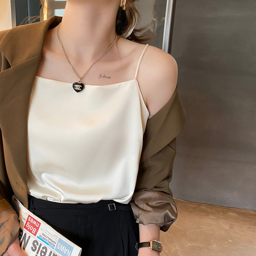 【赠运费险】露背吊带背心通勤