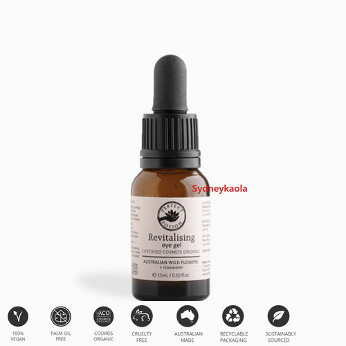 澳洲直邮 PERFECT优方Revitalising玫瑰眼部焕活精华啫喱缓解疲劳