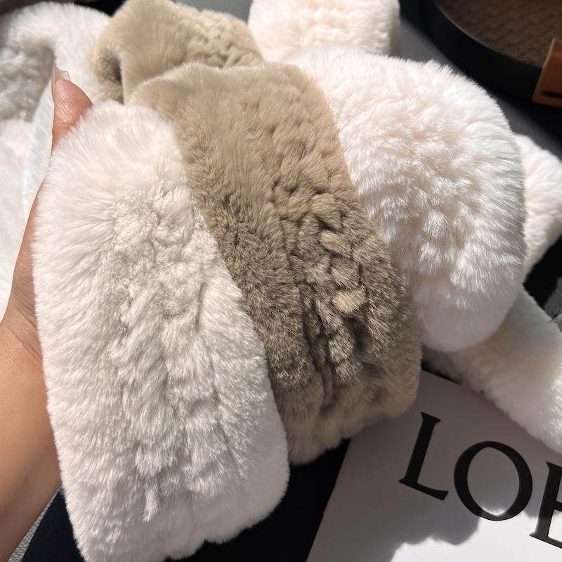 赛雅娜冬季皮草围脖韩版女