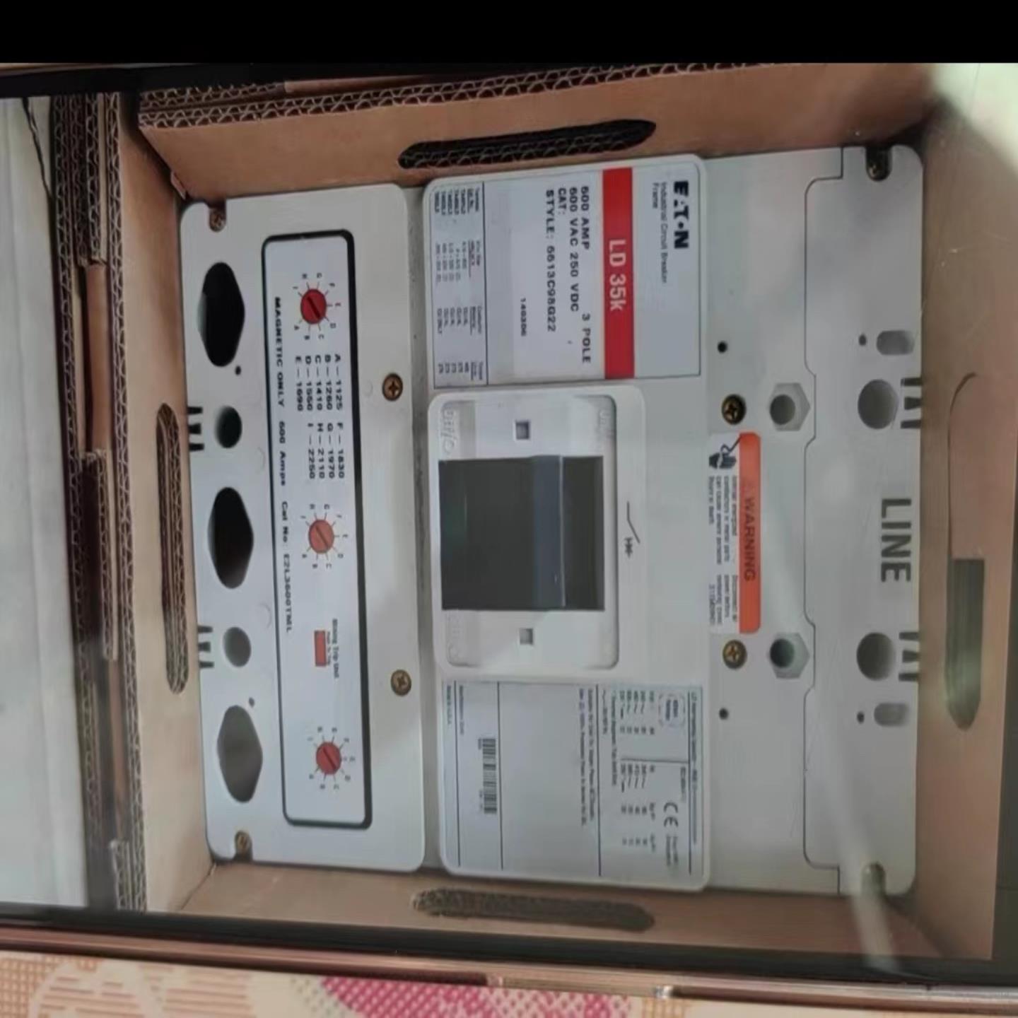 【议价】进口 EATON   断路器 LD35K  E2L3600TLM 600A