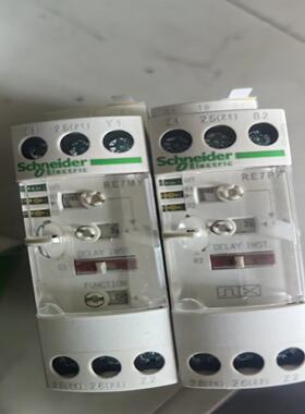 【议价】施耐德RE7MY13BU时间控制继电器 带包装有R