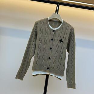 80斤 2025年新款 衣长52CM 休闲针织毛衣女 140斤 时尚