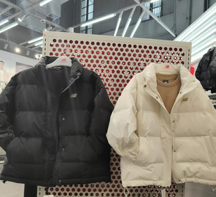 New Balance NB2024秋冬新款女款鸭绒秋冬保暖舒适羽绒服AWJ43350