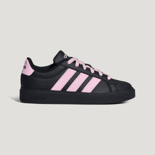 Adidas阿迪达斯女鞋新款时尚运动休闲贝壳头板鞋大童鞋LA8412
