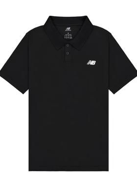 New Balance  正品NB新款男子经典针织polo衫运动休闲T恤 MT51519