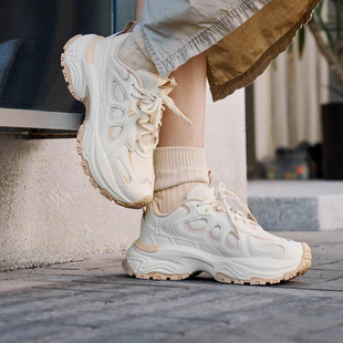 女adidas阿迪达斯轻运动 VALLEY缓震防滑厚底老爹鞋 下班鞋 SHADOW