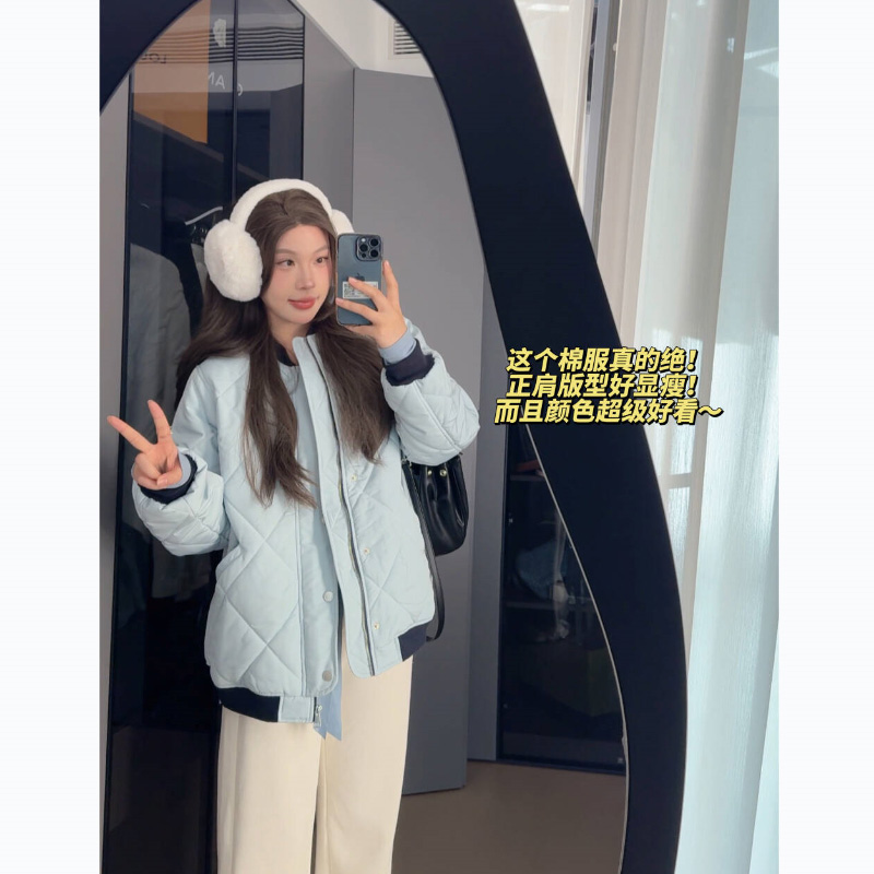 大G.Especial【美式冰岛】显瘦时尚百搭棉服外套K424Z20369