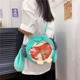 初音未来斜挎包痛包玩偶背包学生书包透明包包 日系可爱少女二次元