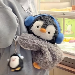 乌萨奇小八企鹅双肩包包外出儿童斜挎包女孩吉伊卡哇玩偶可爱小包